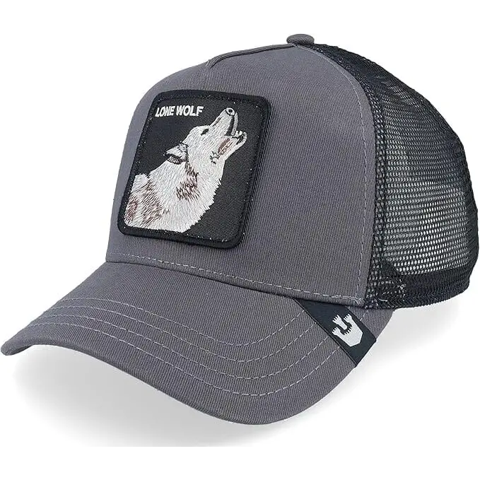 Goorin Bros The Lone Wolf Cap Charcoal 