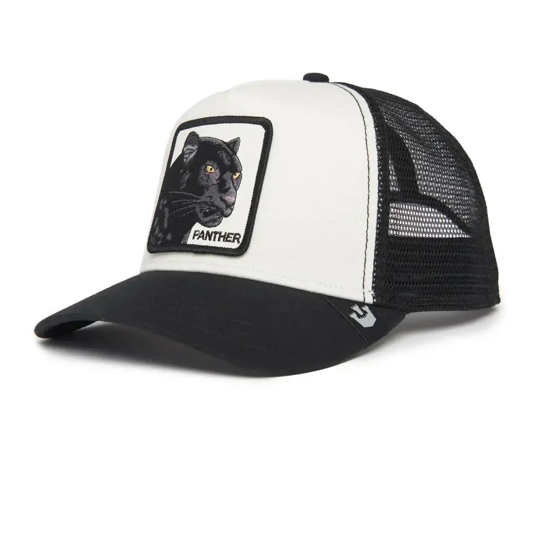 Goorin Bros The Panther Trucker Cap Black / White 