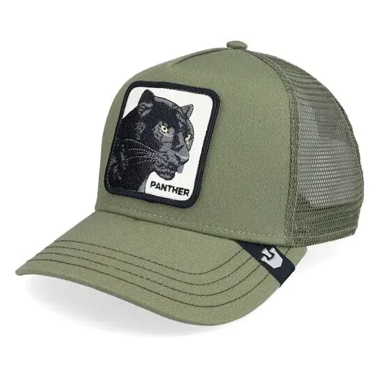 Goorin Bros The Panther Trucker Cap Olive 