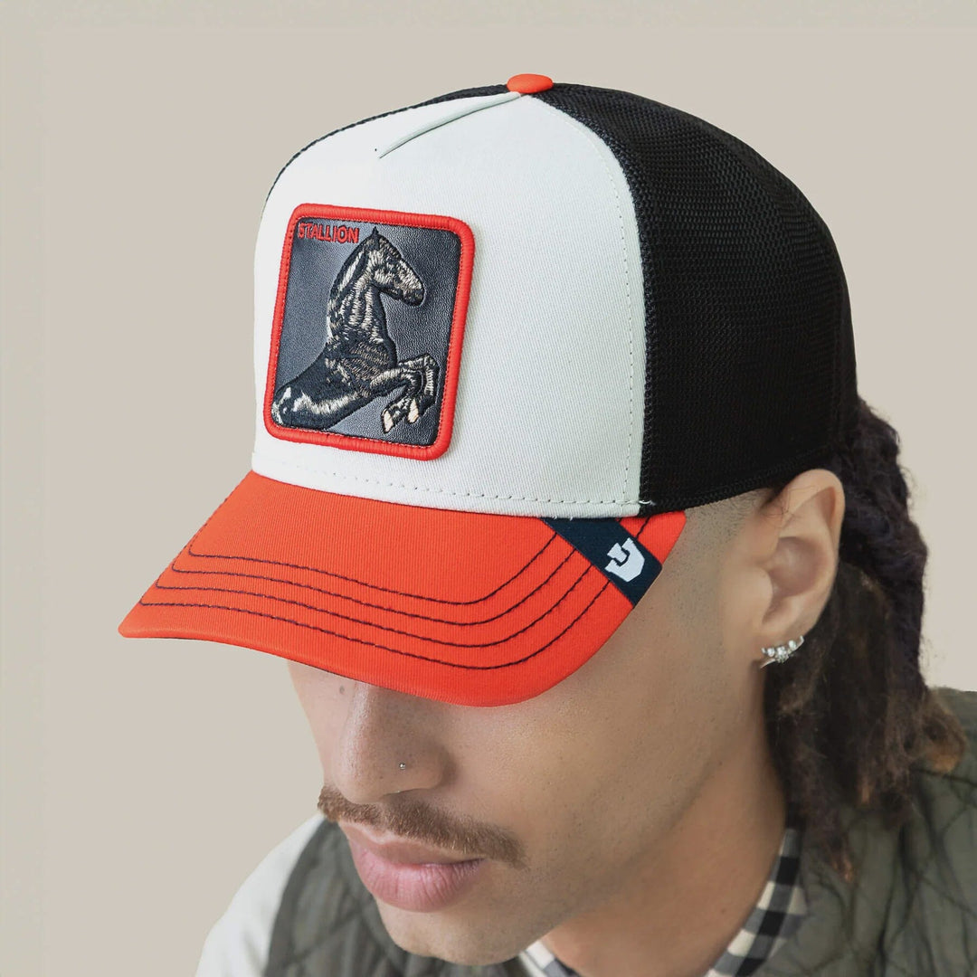 Goorin Bros Tricolour Stallion Trucker Cap 