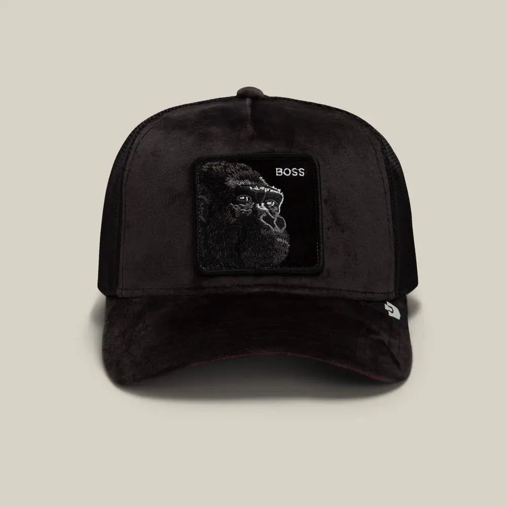 Goorin Bros Velour Boss Trucker Cap - Void