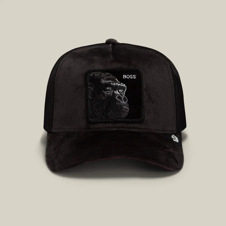 Goorin Bros Velour Boss Trucker Cap - Void