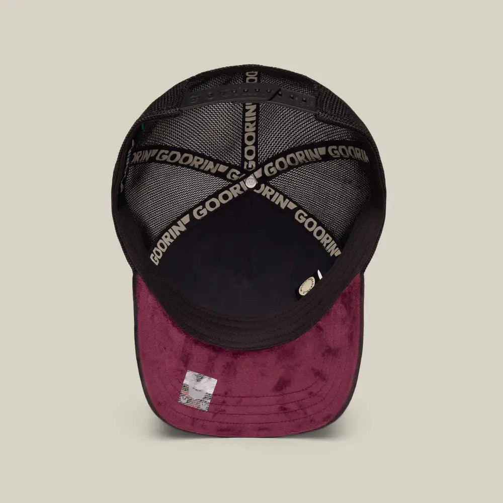 Goorin Bros Velour Boss Trucker Cap - Void