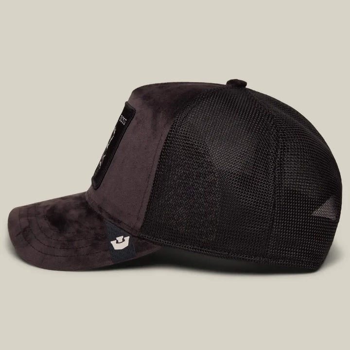 Goorin Bros Velour Boss Trucker Cap - Void