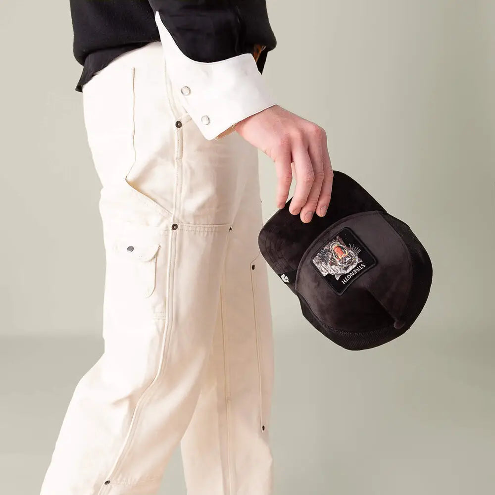 Goorin Bros Velour Panther Cap - Void
