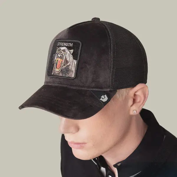 Goorin Bros Velour Panther Cap - Void