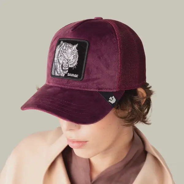 Goorin Bros Velour Tiger Cap - Desire