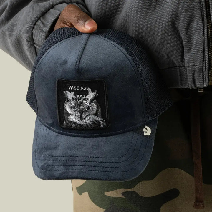 Goorin Bros Velour Wise Ass Trucker Cap - Edge
