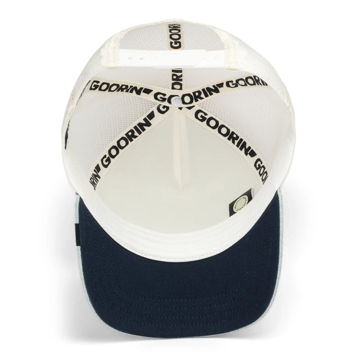 Goorin Denim Squirrel Trucker Cap - Light Denim