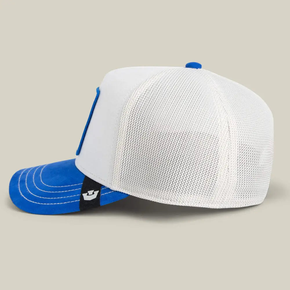 Gooring Bros Suede Goat Cap - Digital / Royal