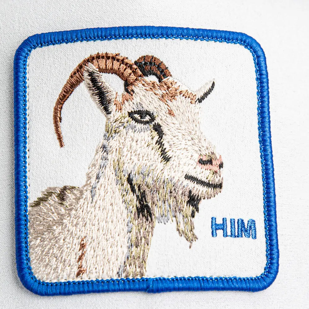 Gooring Bros Suede Goat Cap - Digital / Royal