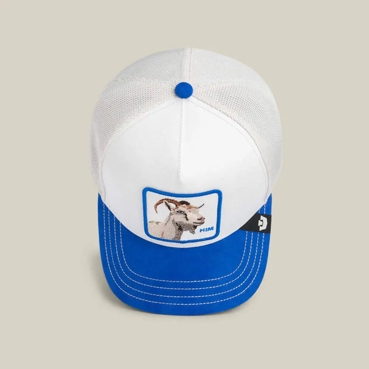 Gooring Bros Suede Goat Cap - Digital / Royal