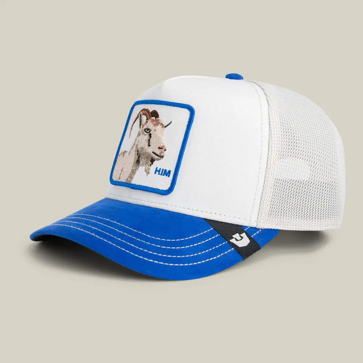 Gooring Bros Suede Goat Cap - Digital / Royal