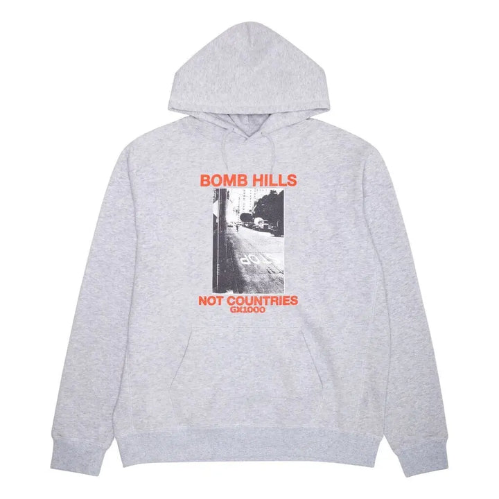 GX1000 Bomb Hills Hoodie Heather Grey M 