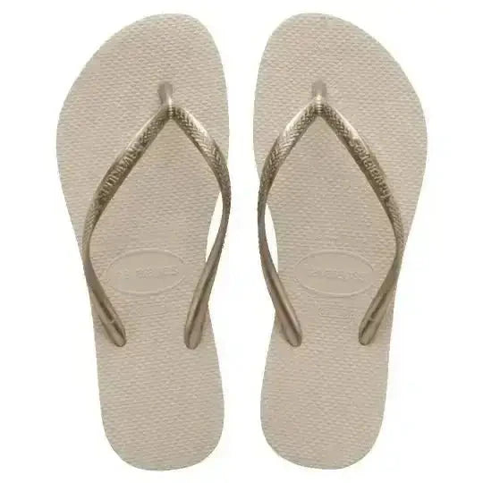 Havaianas Slim Basic Jandals Beige 37 / 38 Brazil 