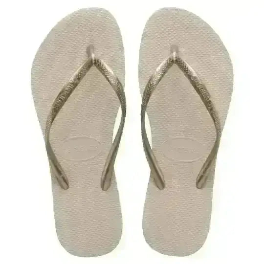 Havaianas Slim Basic Jandals Beige 37 / 38 Brazil 