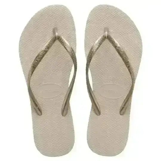 Havaianas Slim Basic Jandals Beige 37 / 38 Brazil 