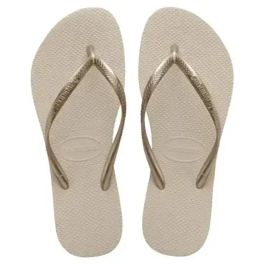 Havaianas Slim Basic Jandals Beige 37 / 38 Brazil 