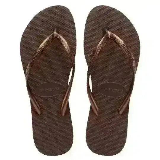 Havaianas Slim Basic Jandals Dark Brown 41 / 42 Brazil 