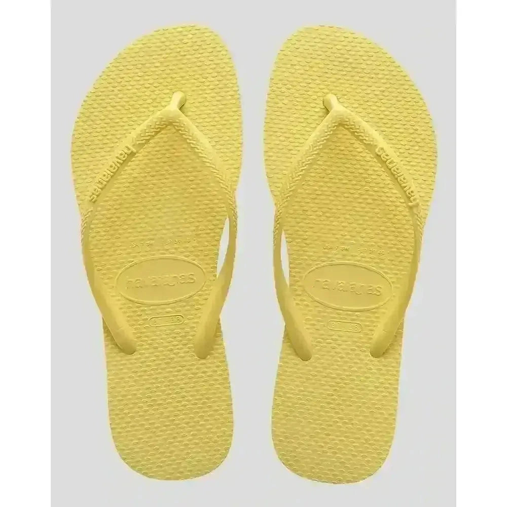 Havaianas Slim Basic Jandals Lemon Yellow 41 / 42 Brazil 