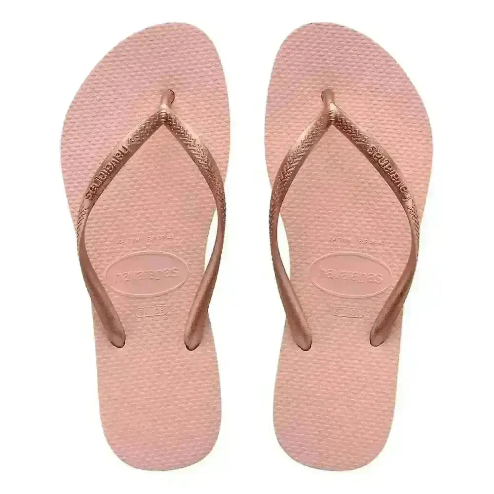 Havaianas Slim Jandals Ballet Rose 35 / 36 Brazil 