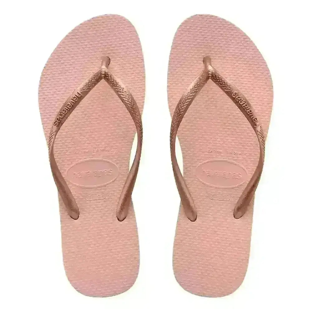 Havaianas Slim Jandals Ballet Rose 35 / 36 Brazil 