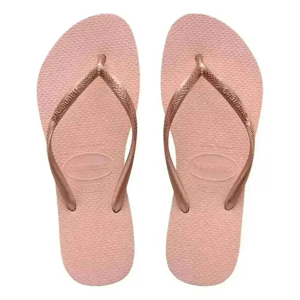 Havaianas Slim Jandals Ballet Rose 35 / 36 Brazil 