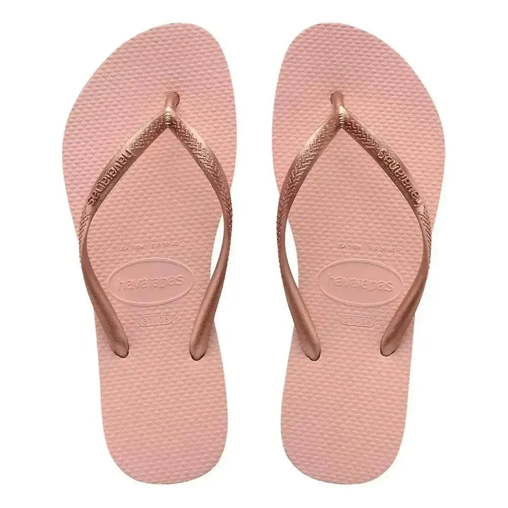 Havaianas Slim Jandals Ballet Rose 35 / 36 Brazil 