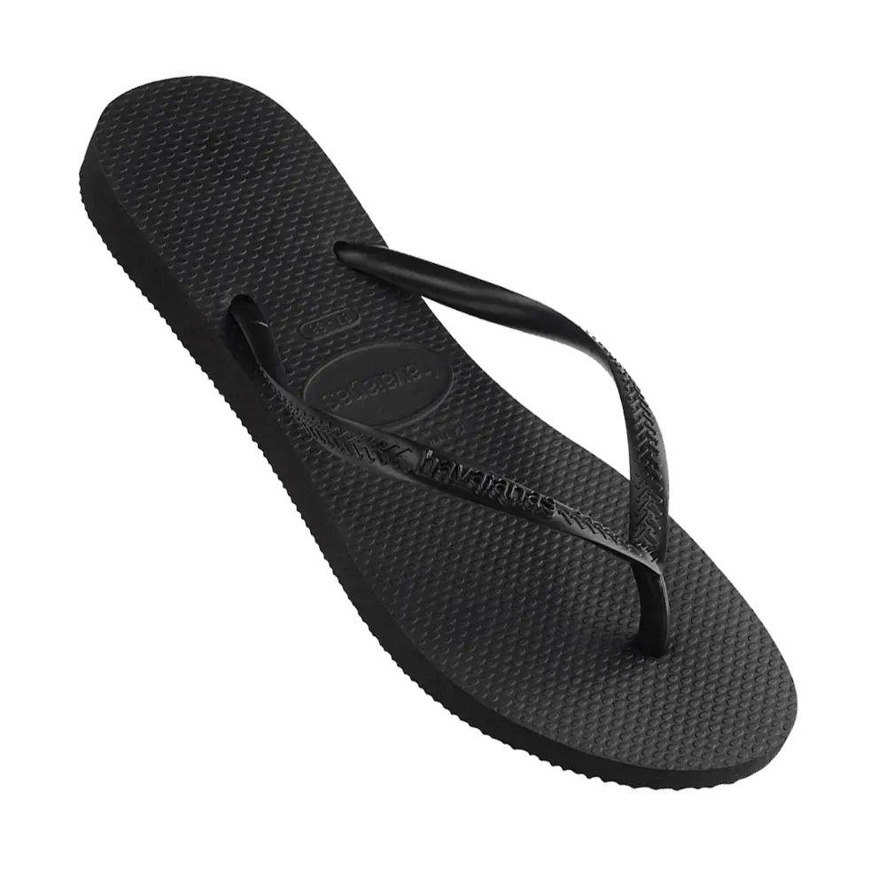 Havaianas Slim Jandals - Black - AMJANDAL