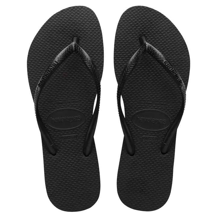 Havaianas Slim Jandals - Black - AMJANDAL