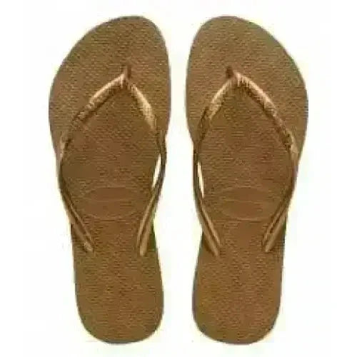 Havaianas Slim Jandals Bronze 41/42 Brazil 