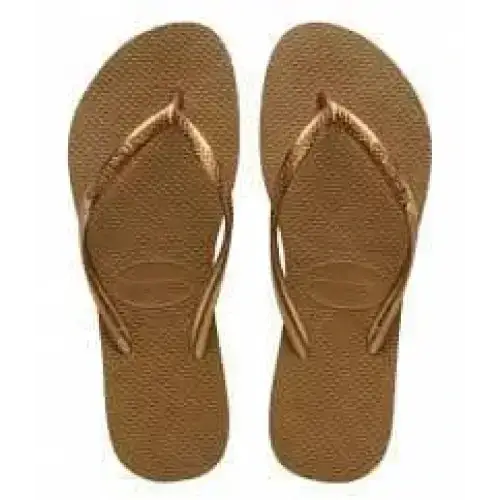 Havaianas Slim Jandals Bronze 41/42 Brazil 
