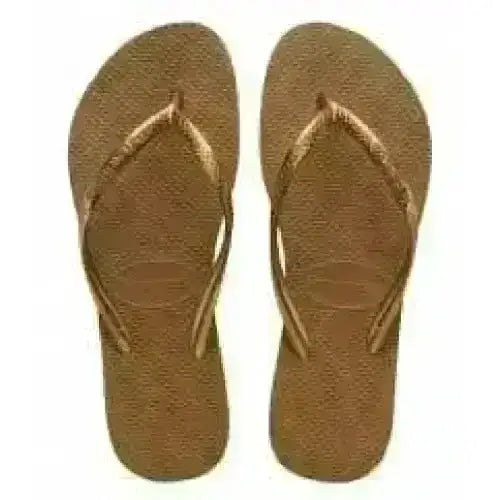 Havaianas Slim Jandals Bronze 41/42 Brazil 
