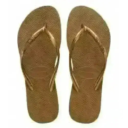 Havaianas Slim Jandals Bronze 41/42 Brazil 