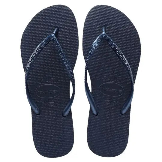 Havaianas Slim Jandals Navy 35 / 36 Brazil 