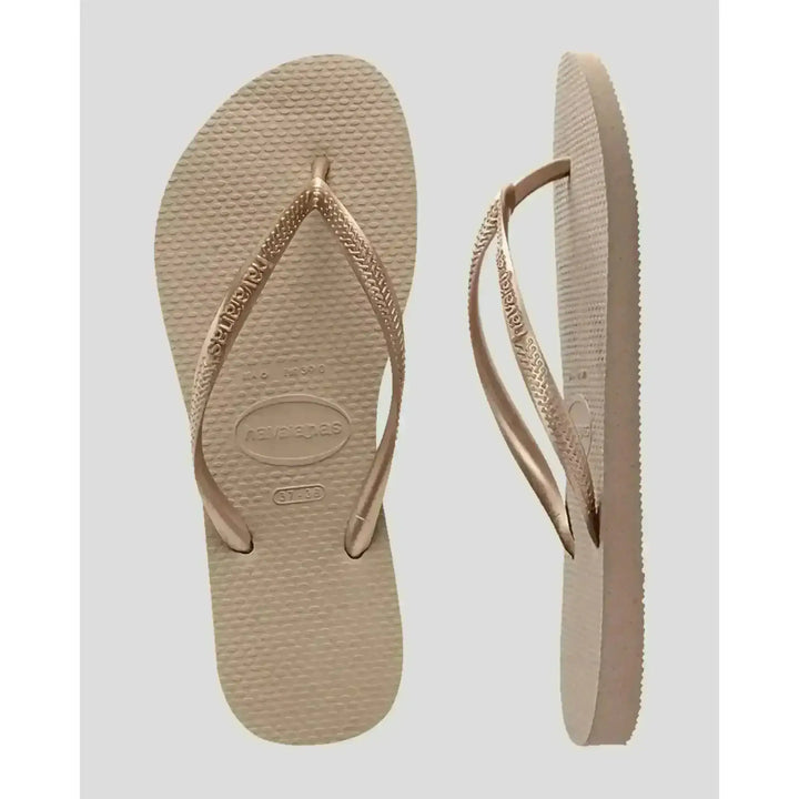 Havaianas Slim Jandals Rose Gold 41/42 Brazil 