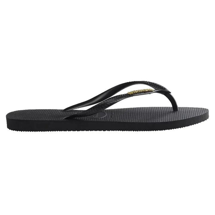Havaianas Slim Logo Metallic Jandals 