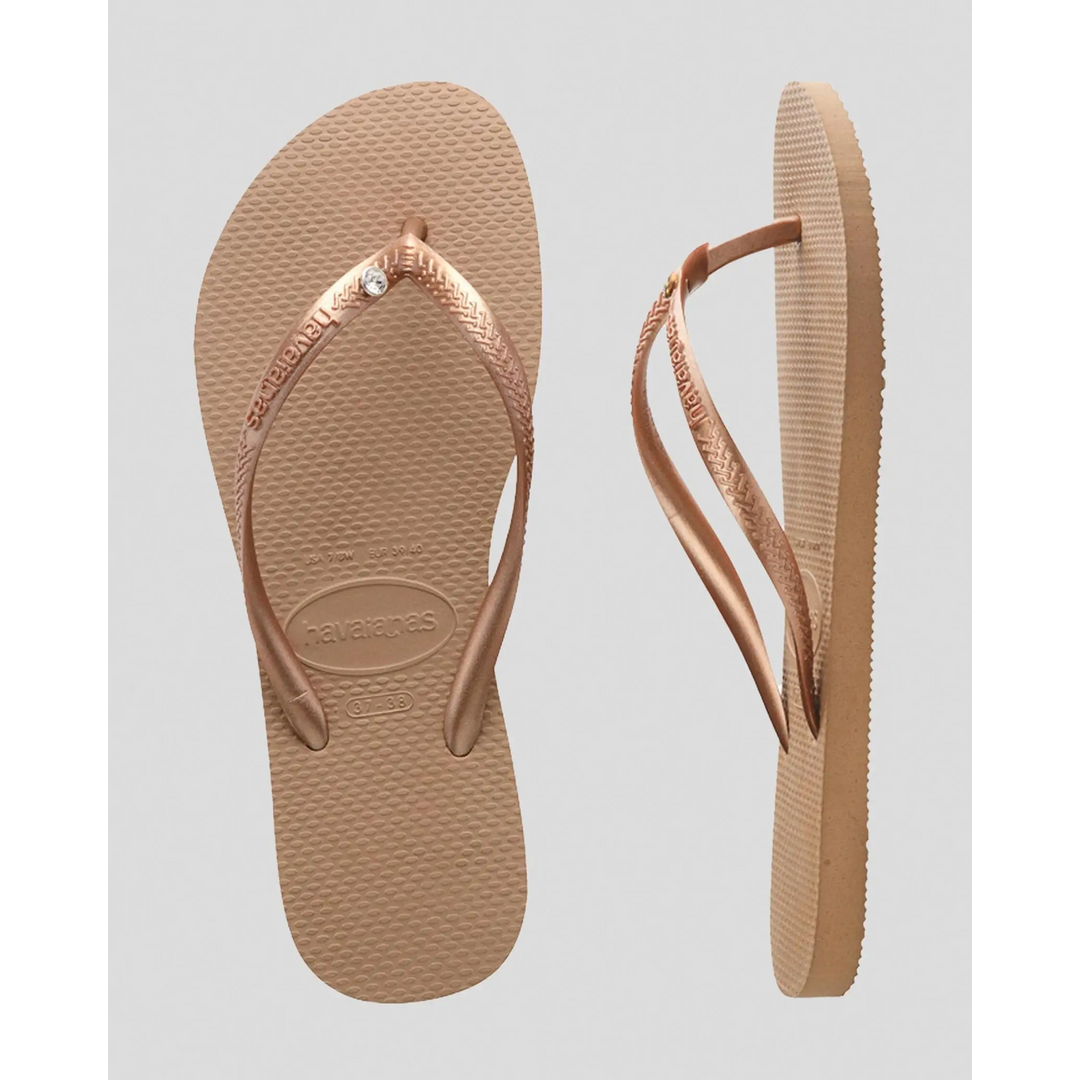 Havaianas Slim Swarovski II Crystal Jandals 