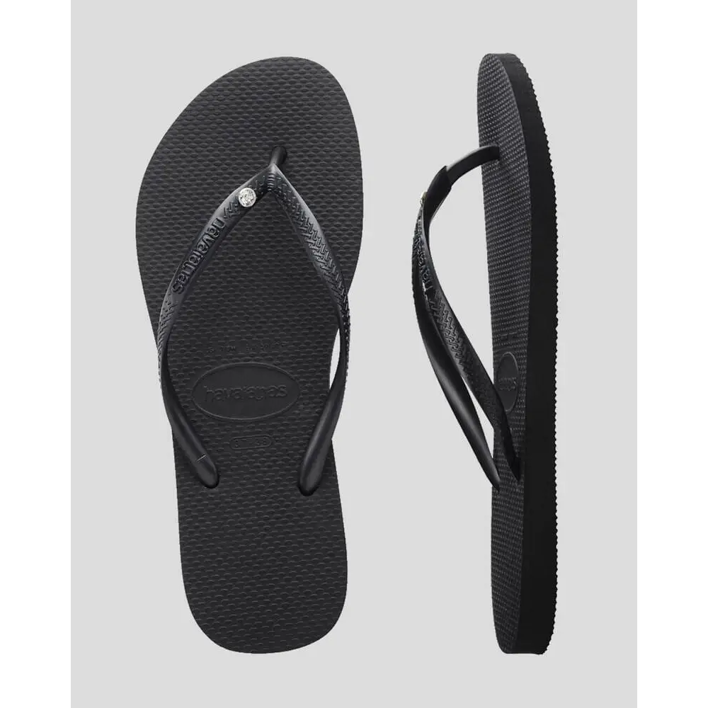 Havaianas Slim Swarovski II Crystal Jandals 