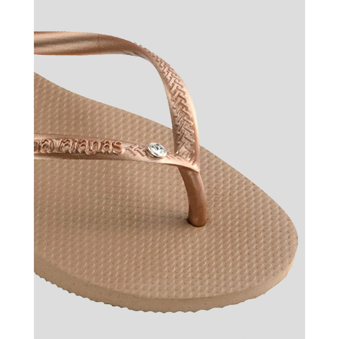 Havaianas Slim Swarovski II Crystal Jandals 