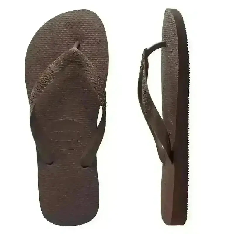 HAVAIANAS TOP JANDALS BROWN 37/38 BRAZIL 