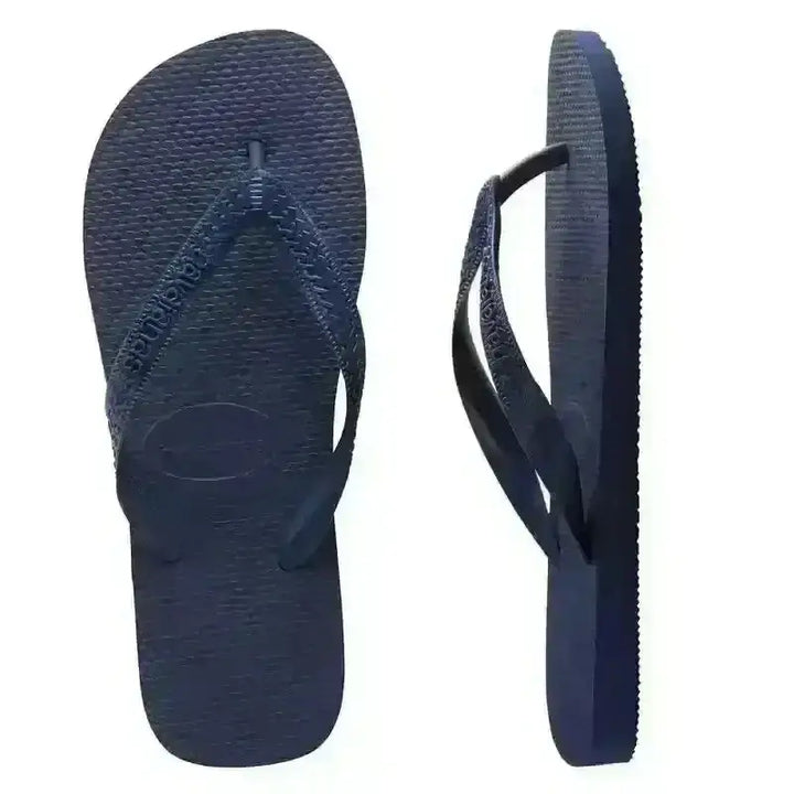 HAVAIANAS TOP JANDALS NAVY 37/38 BRAZIL 