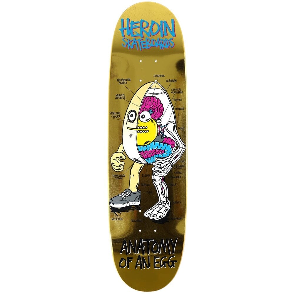 Heroin Anatomy Egg Gold Deck 
