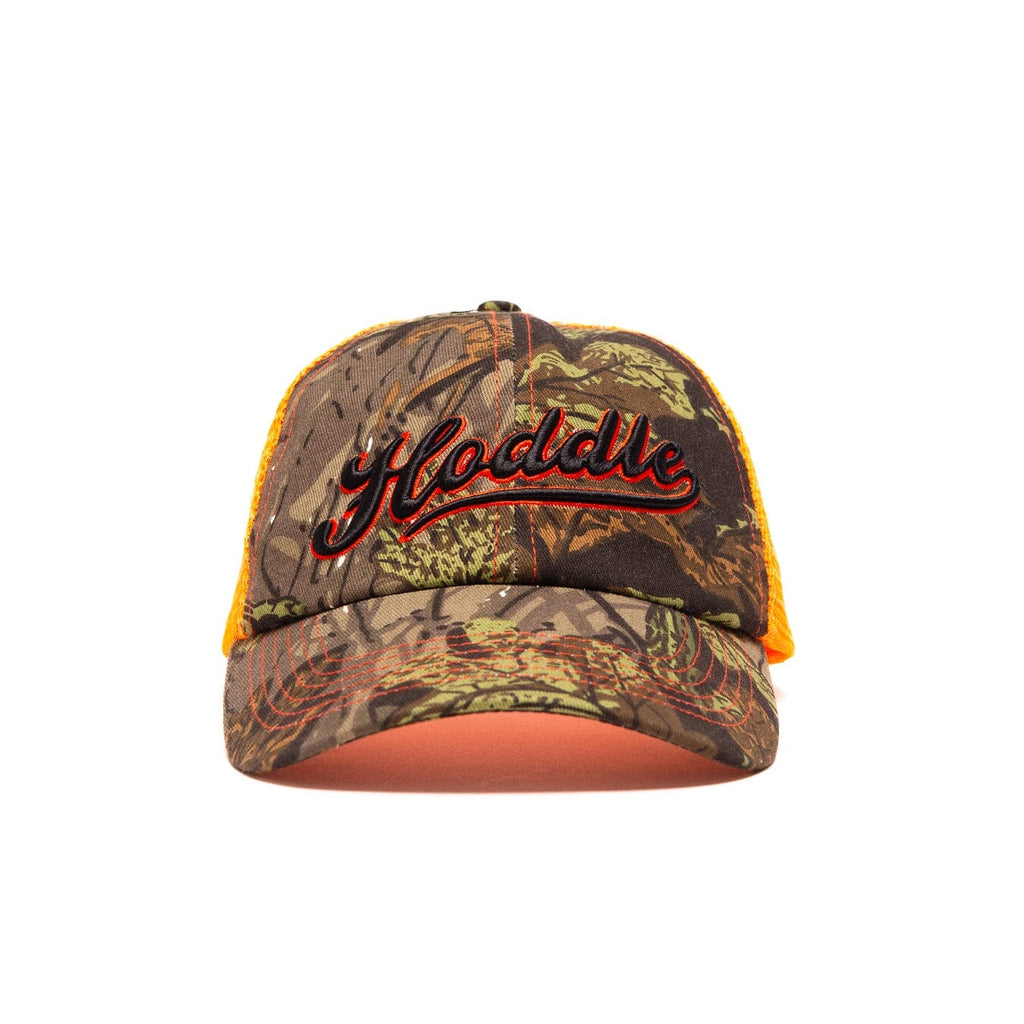 Hoddle Intarsia Script Trucker Cap 