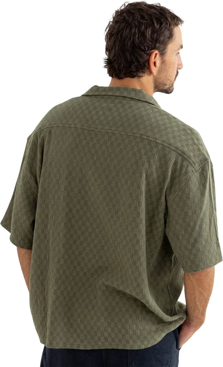 Rhythm Wash Check Relaxed Short Sleeve Shirt