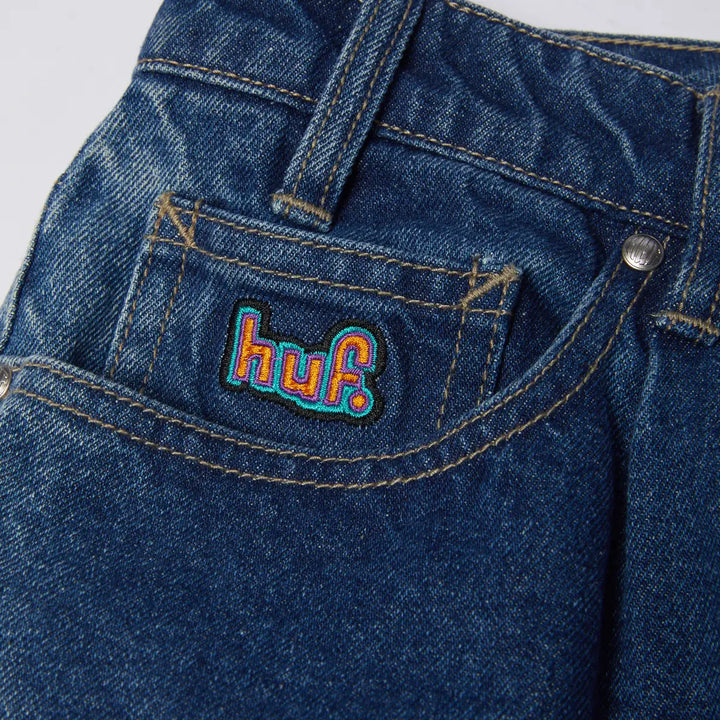 HUF Cromer Pant - Stone Washed Indigo