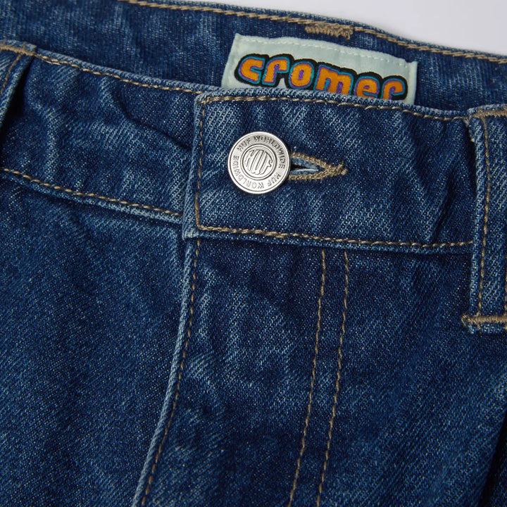 HUF Cromer Pant - Stone Washed Indigo
