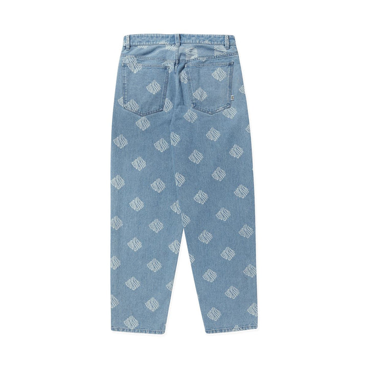 HUF Cromer Print Pant Blue 