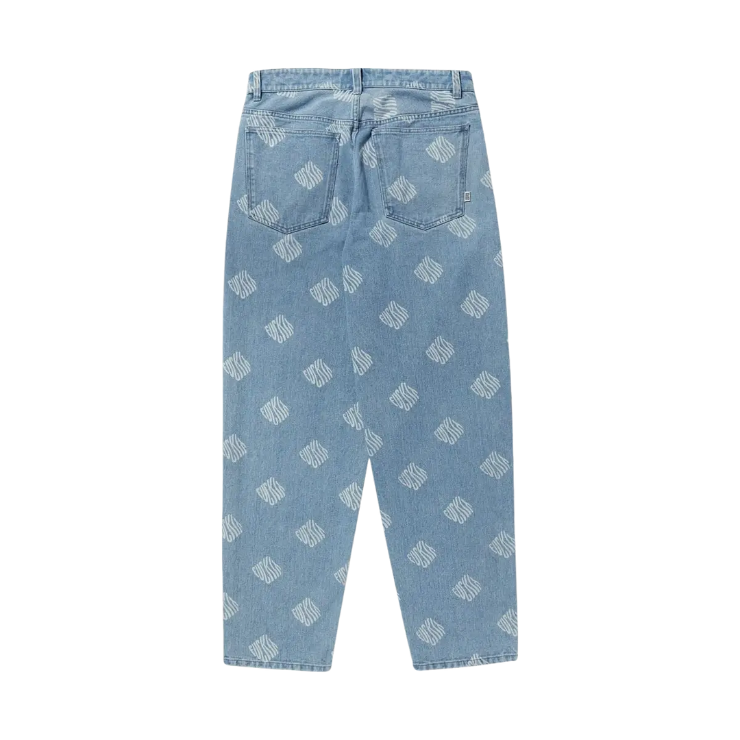 HUF Cromer Print Pant Blue 