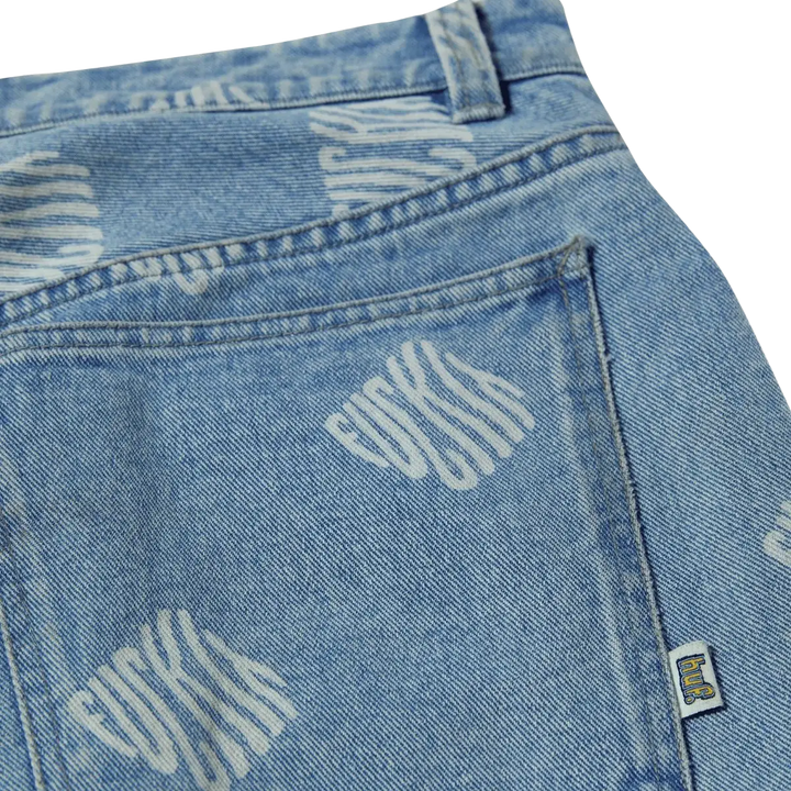 HUF Cromer Print Pant Blue 